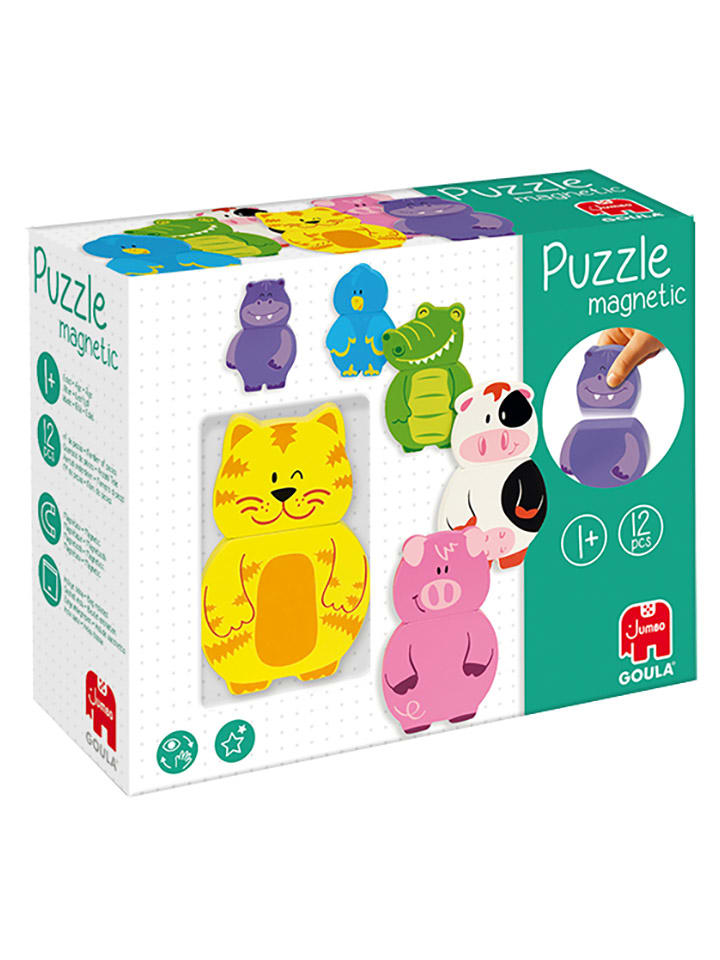 Jumbo Magnetisches Holzpuzzle 