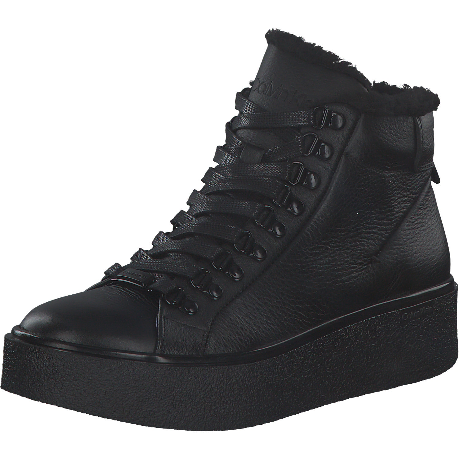 Calvin Klein HW0HW00645, Stiefel, Damen, black