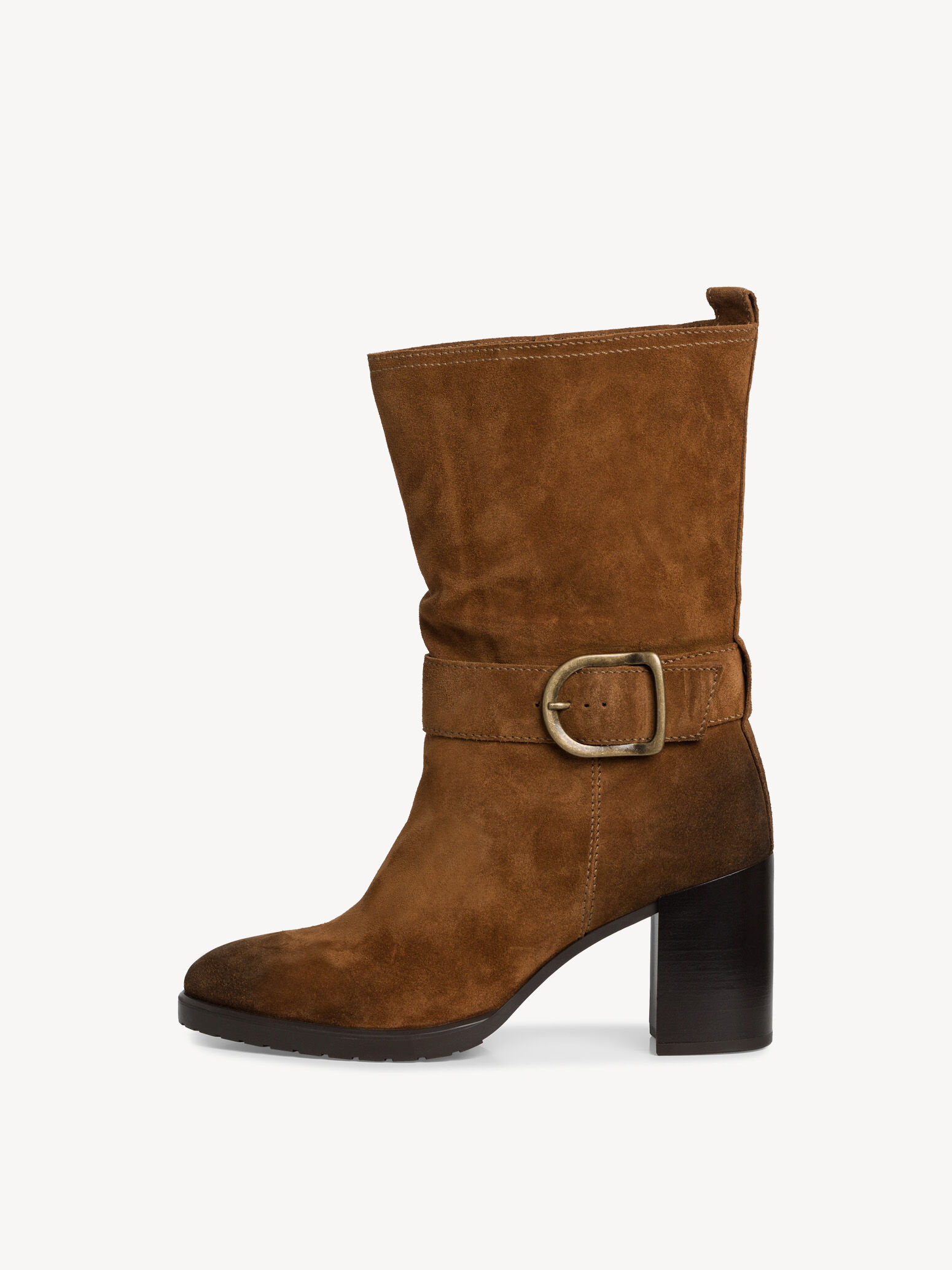 Bottes de cow-boy en cuir - marron