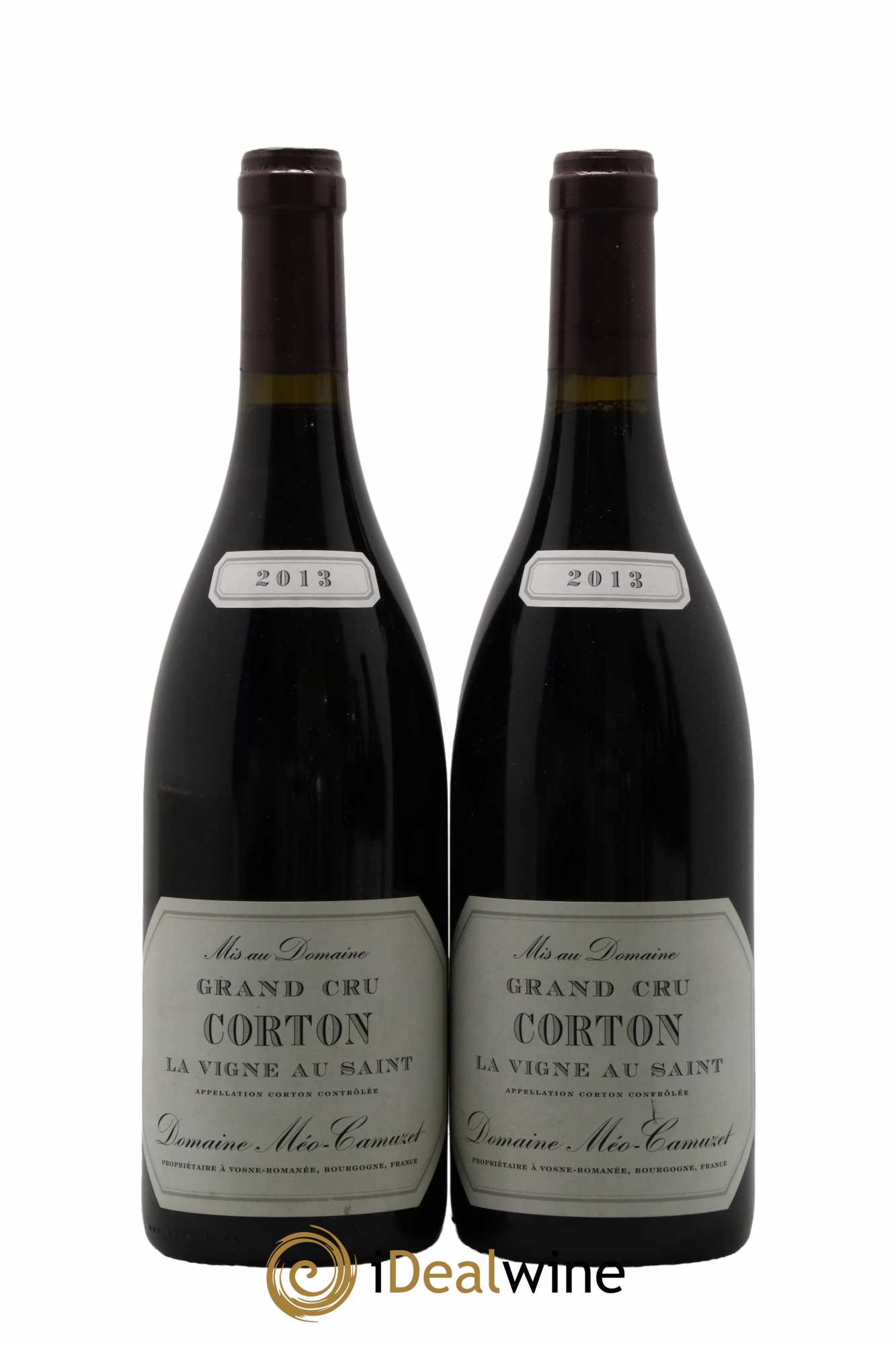 Corton Grand Cru La Vigne au Saint Méo-Camuzet (Domaine)  2013 - Lot de 2 Bouteilles