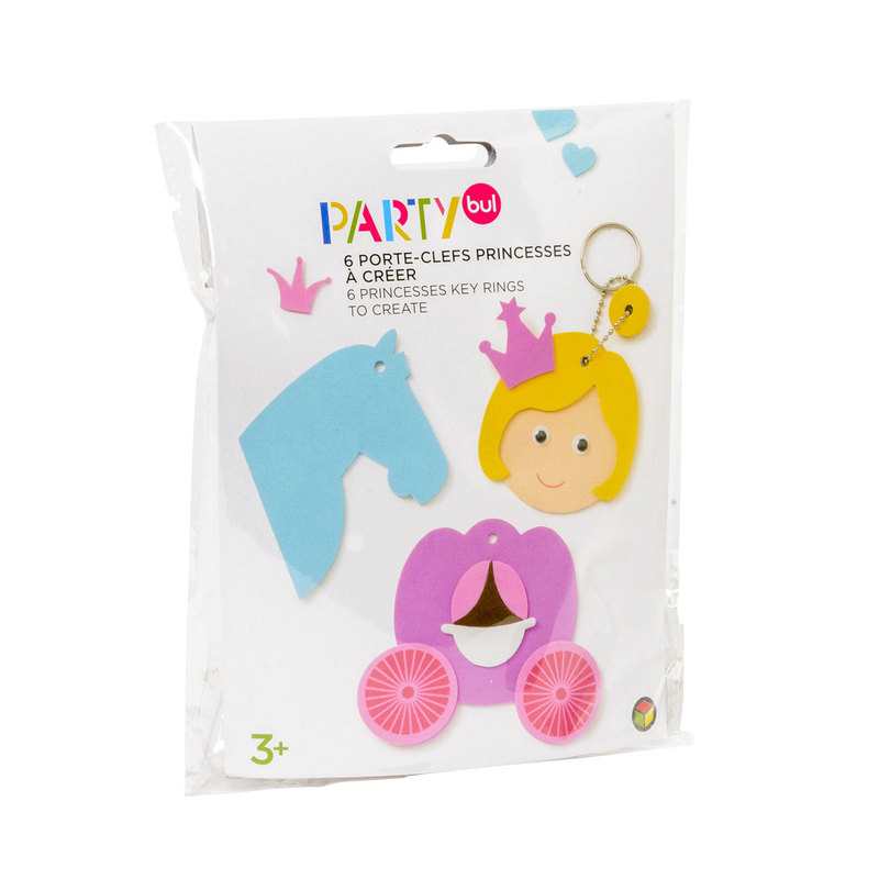 6 porte clefs Princesses à créer Oxybul