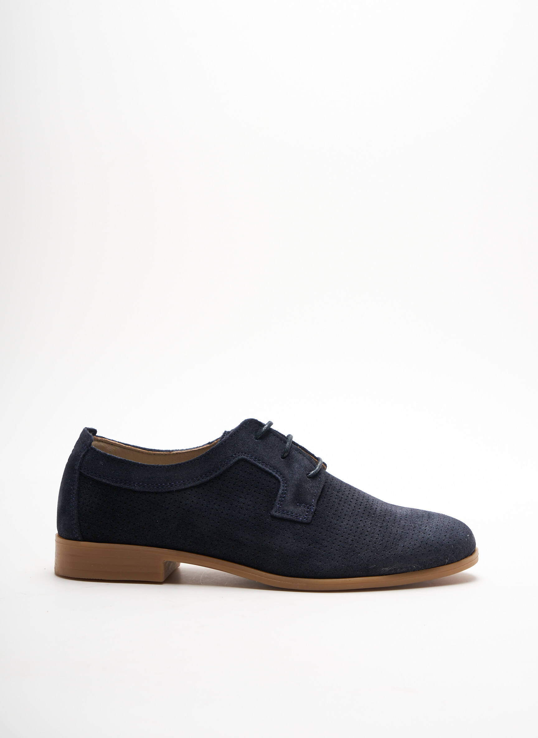 Manuel Alves Derby Femme couleur bleu