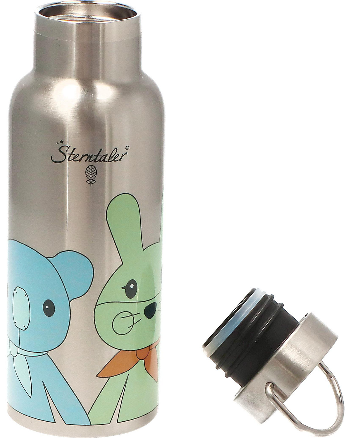 Edelstahl Trinkflasche Hase Kinni & Koala Kalla, 500 ml