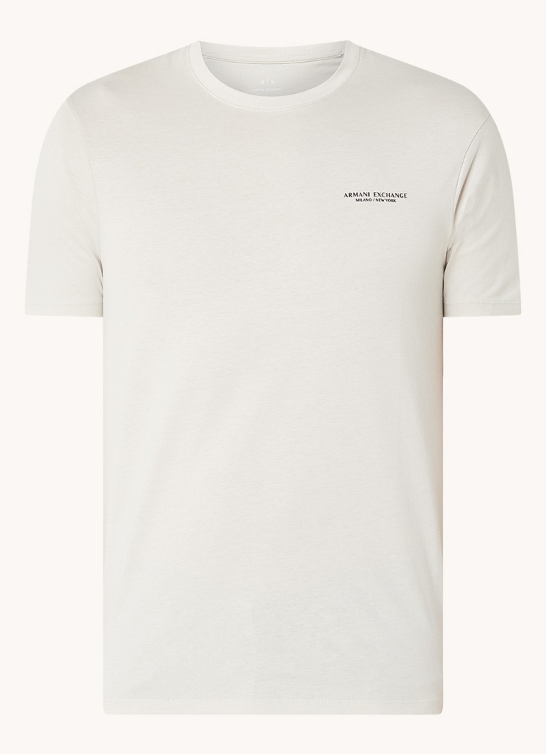 Armani Exchange T-krekls ar logotipa apdruku
