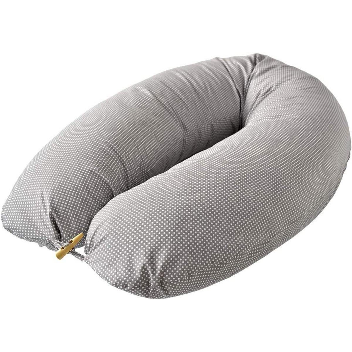SEI Design Stillkissen Seitenschläferkissen Babynestchen Kuschelnest XXL, Schwangerschaftskissen mit Bezug, Bezug 100% Baumwolle
