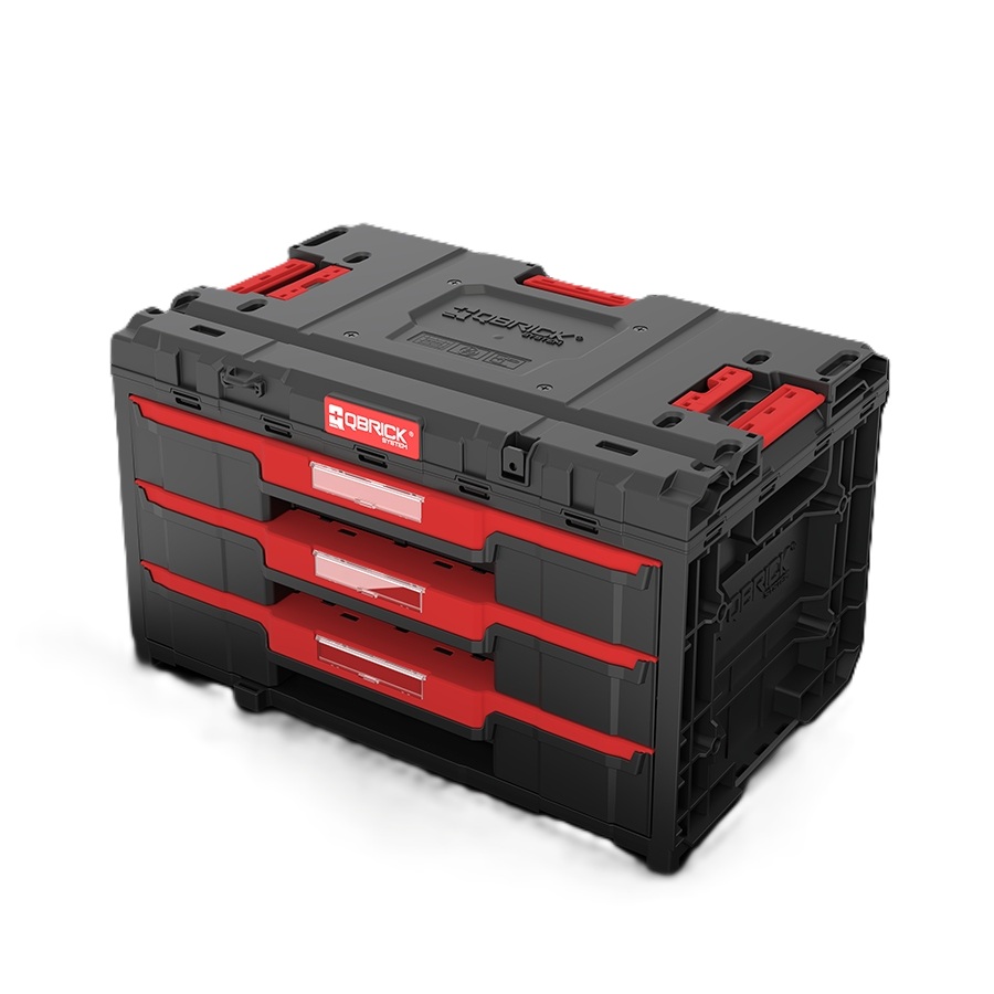 QBrick SKRQONED3CZAPG001 Ένα κουτί εργαλείων με 3 συρτάρια Εργαλειοθήκη 2.0