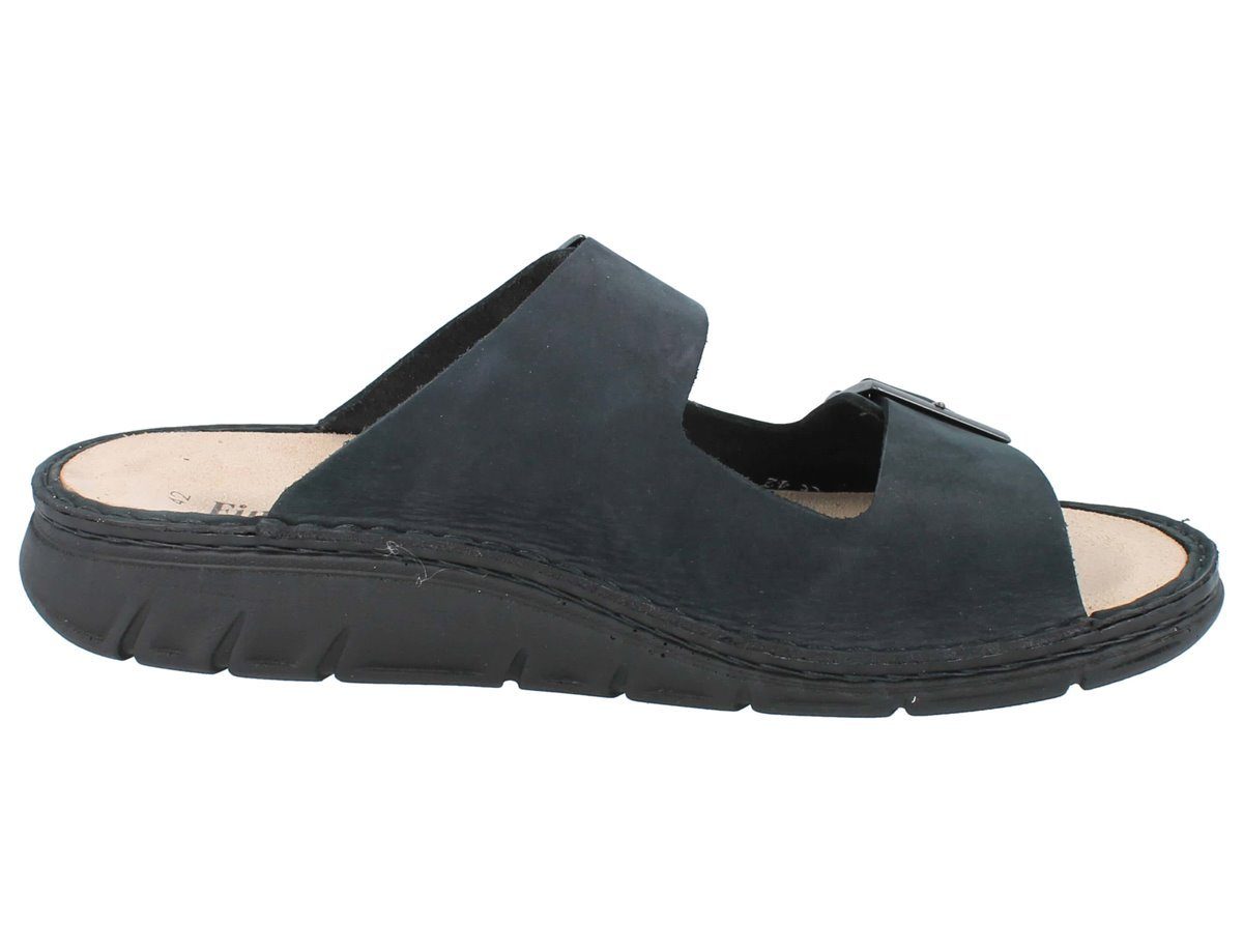 Finn Comfort Cayman Soft, blau, Pantolette Wechselfußbett