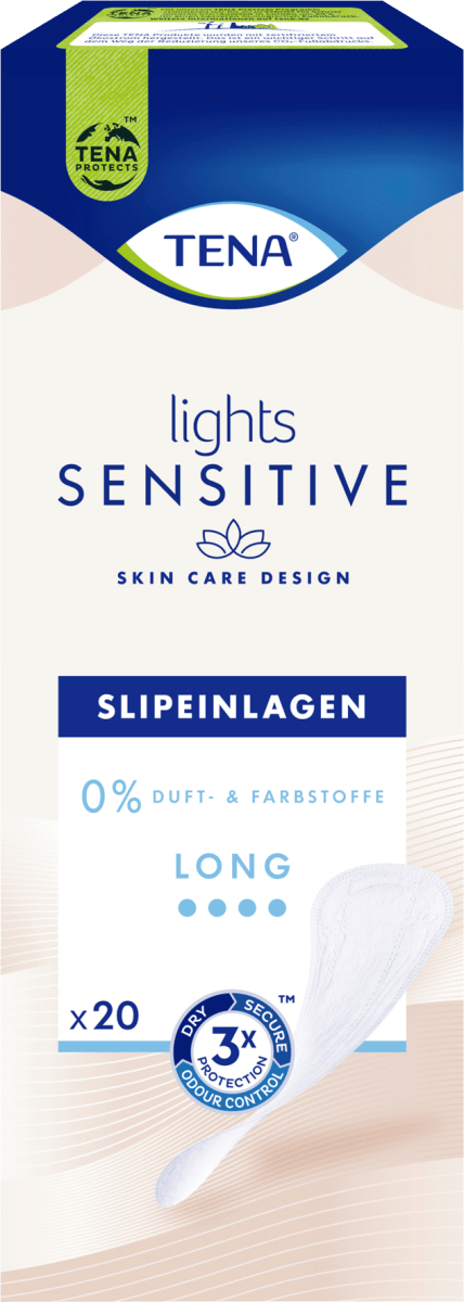 Slipeinlagen lights Long, 20 St