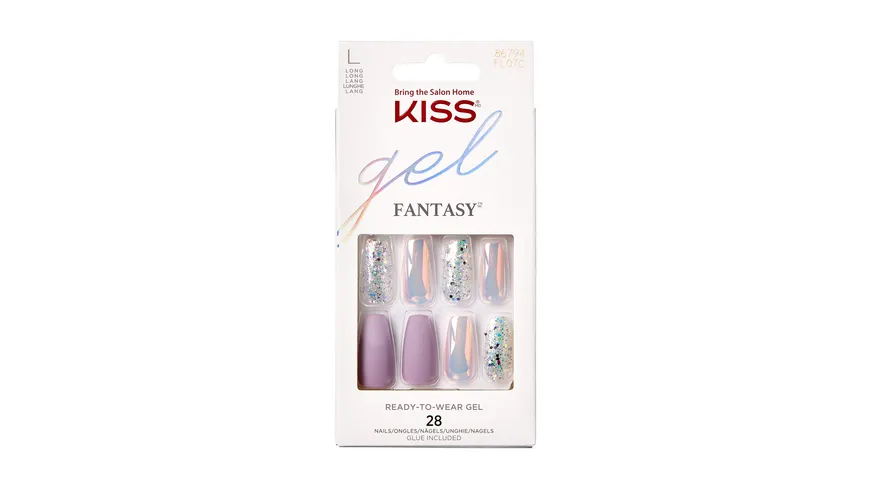 KISS Gel Fantasy Nails - Rainbow Rings