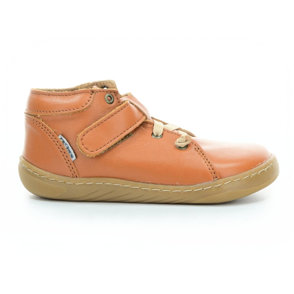 Pegres SBF62 braune Barfuß-Stiefeletten