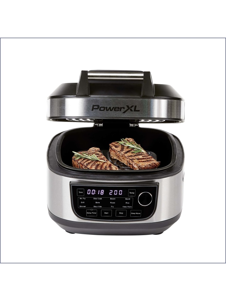 PowerXL 12in1 Multifunktionskocher Multicooker in Silber günstig kaufen onesize