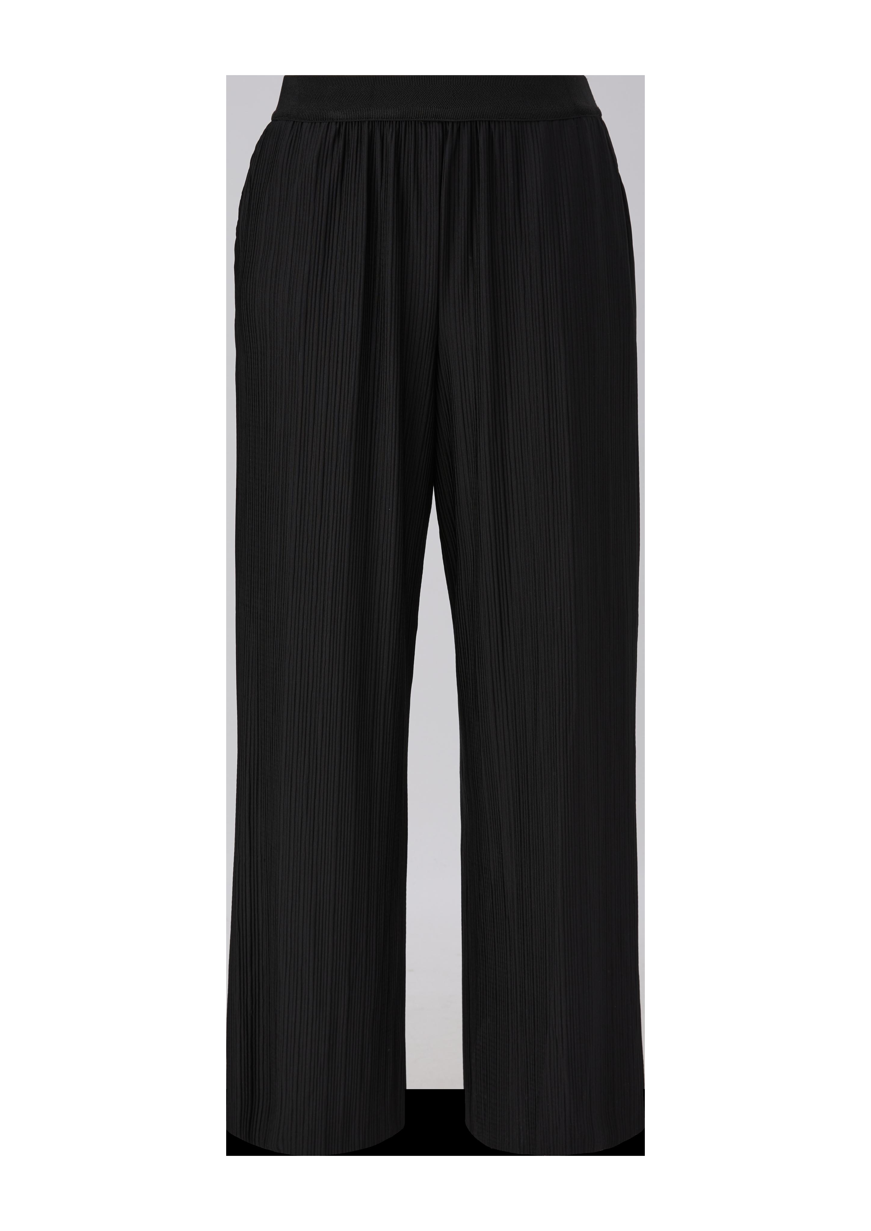 Weite Hose mit Plissee-Falten  2139145-9999