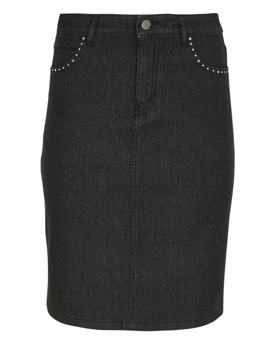 Jeansrock mit Strass