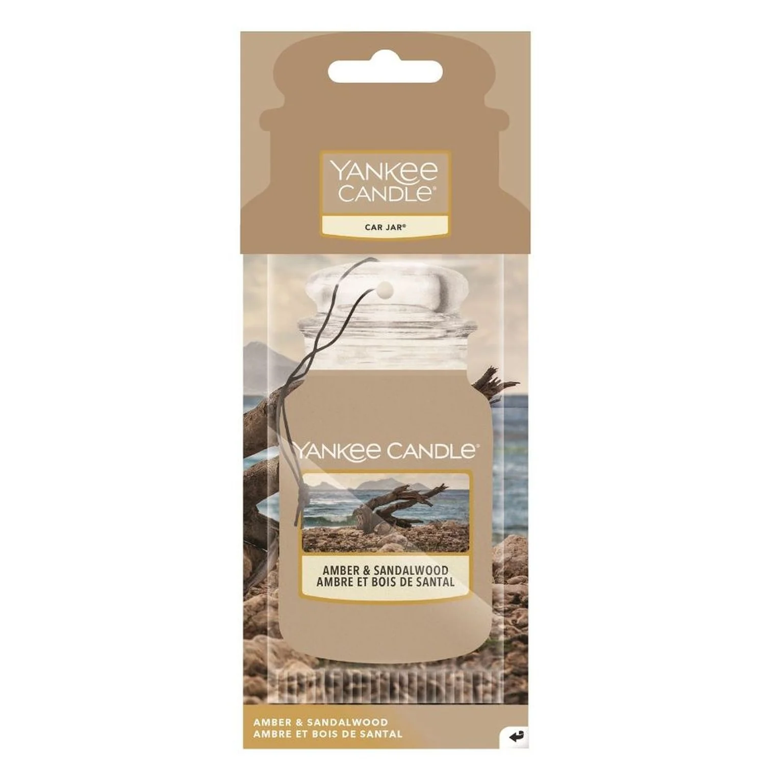 Tegla za auto Amber & Sandalwood - Parfem za auto