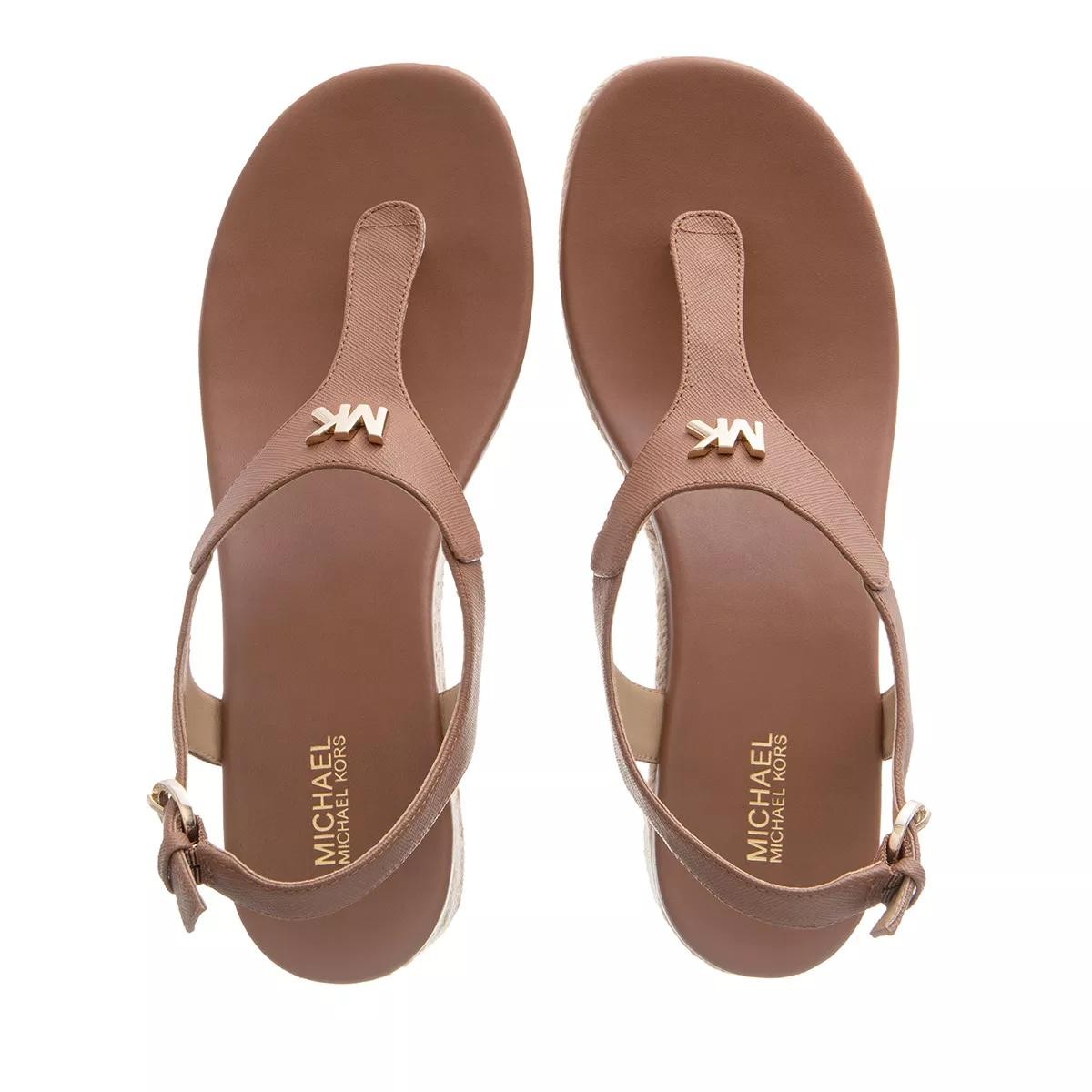 MICHAEL KORS Keilsandalen braun Espadrille