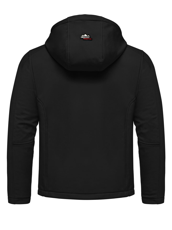 Amaci&Sons Softshelljacke Greeley in Schwarz günstig kaufen