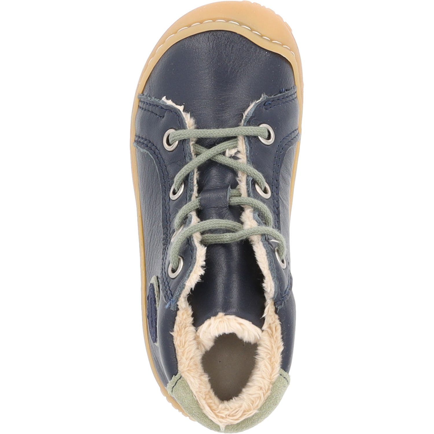 Ricosta Georgie 1202402 M, Lauflernschuhe, Kinder, Blau (Nautic)