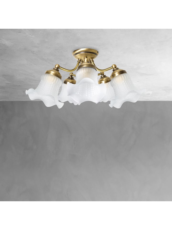 Licht-Erlebnisse Spot Strahler in Bronze hell glänzend Weiß günstig kaufen onesize
