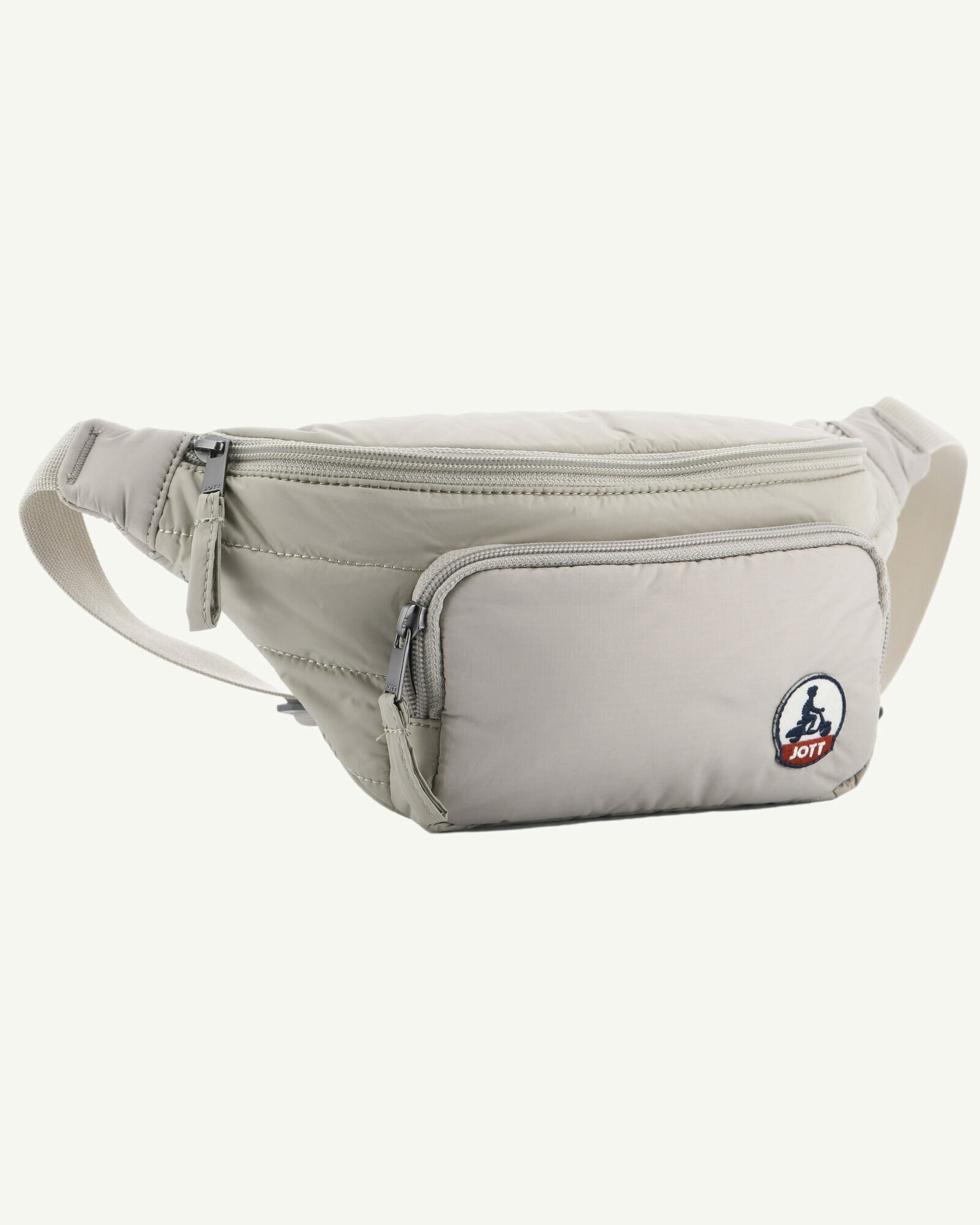 Sac banane bi-matière Beige Dena