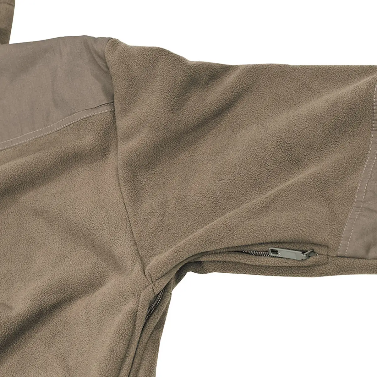 Fleece-Jacke ALPIN atmungsaktiv oliv