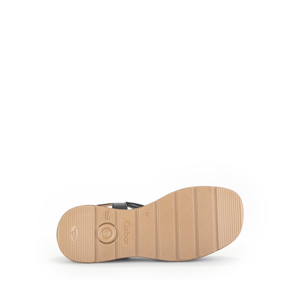 Gabor comfort Plateau Sandale schwarz