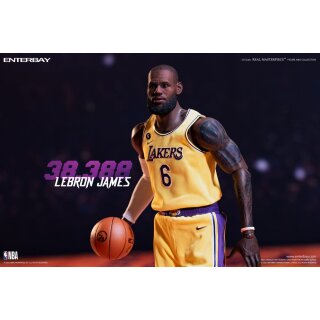 NBA Collection Real Masterpiece Actionfigur - Lebron James (Special Edition)