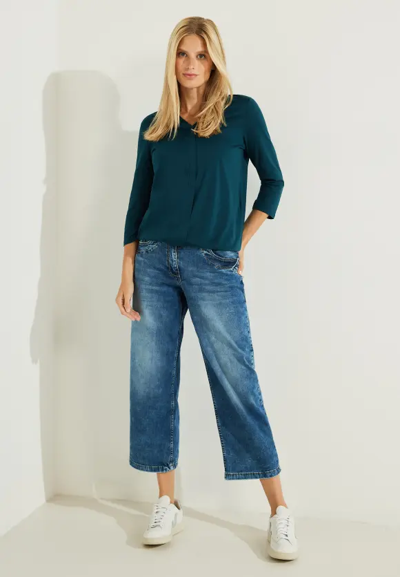 CECIL Tunikashirt in Unifarbe