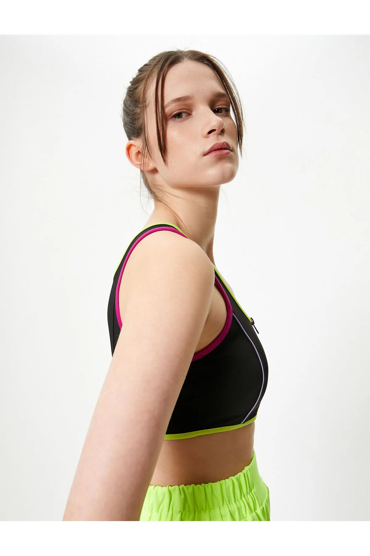 Koton  Sport-BH - Rosa - Unifarben