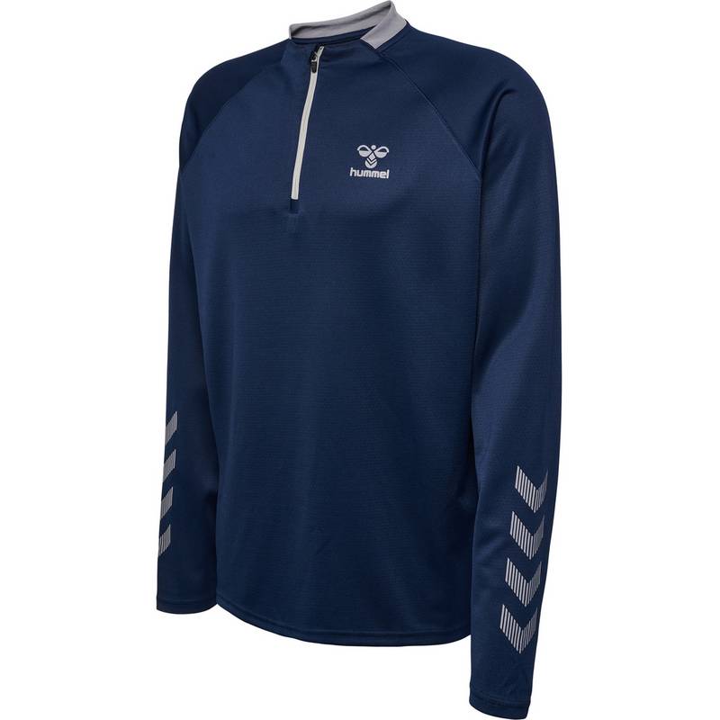 hummel hmlGG12 ACTION HALF ZIP SWEAT T-Shirt Herren