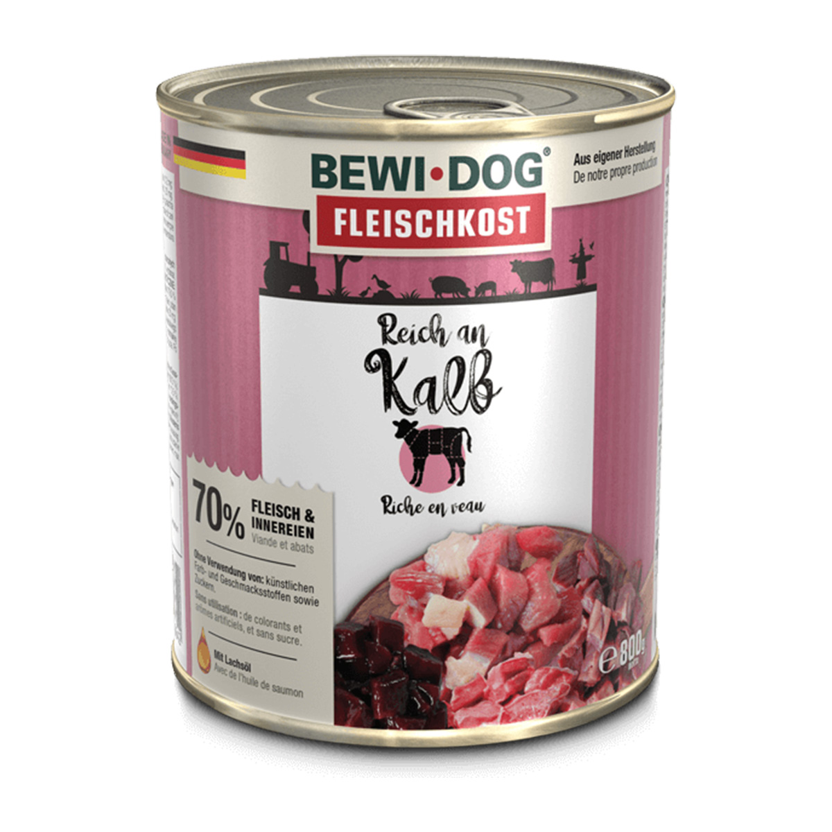 Bewi Dog Hunde-Fleischkost Reich an Kalb kaufen bei ZooRoyal