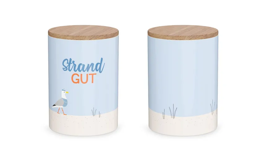 Geschenk für Dich Vorratsdose Strand gut