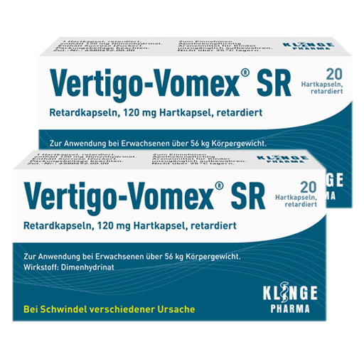 VERTIGO VOMEX SR RETARD Sparset  2X20 St  Retard-Kapseln