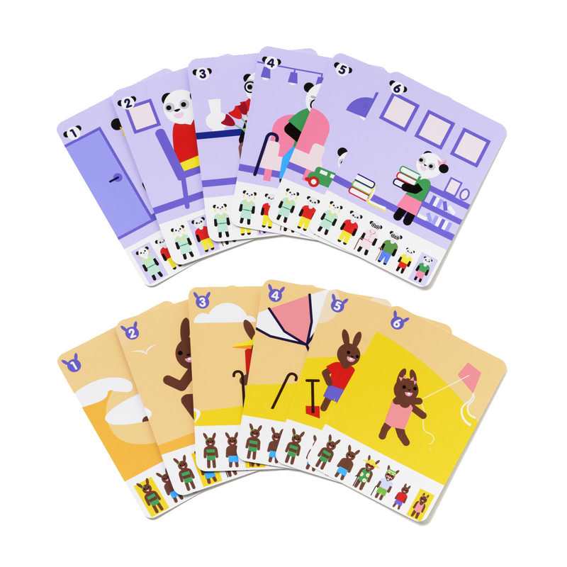 Jeu de 7 familles Funny Family Oxybul