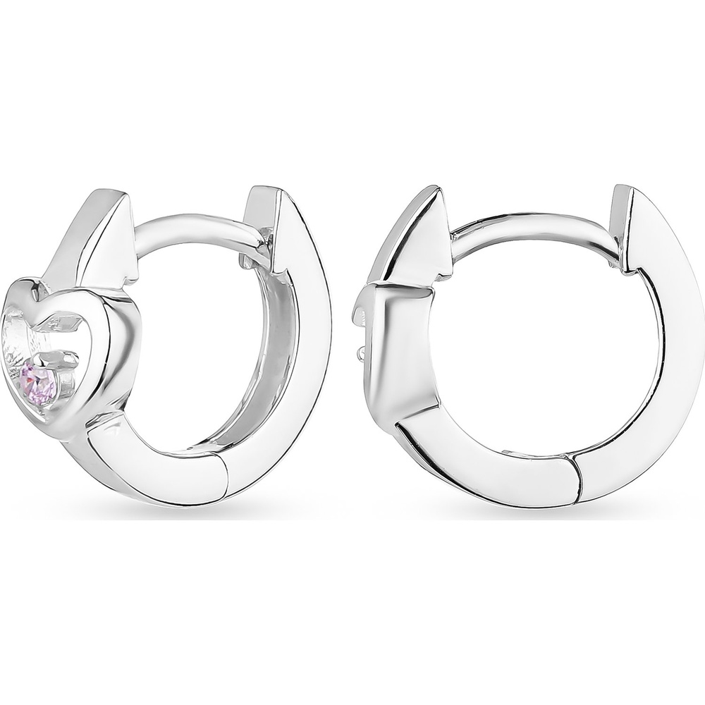 FAVS Créoles 925 Argent Boucles d'oreilles