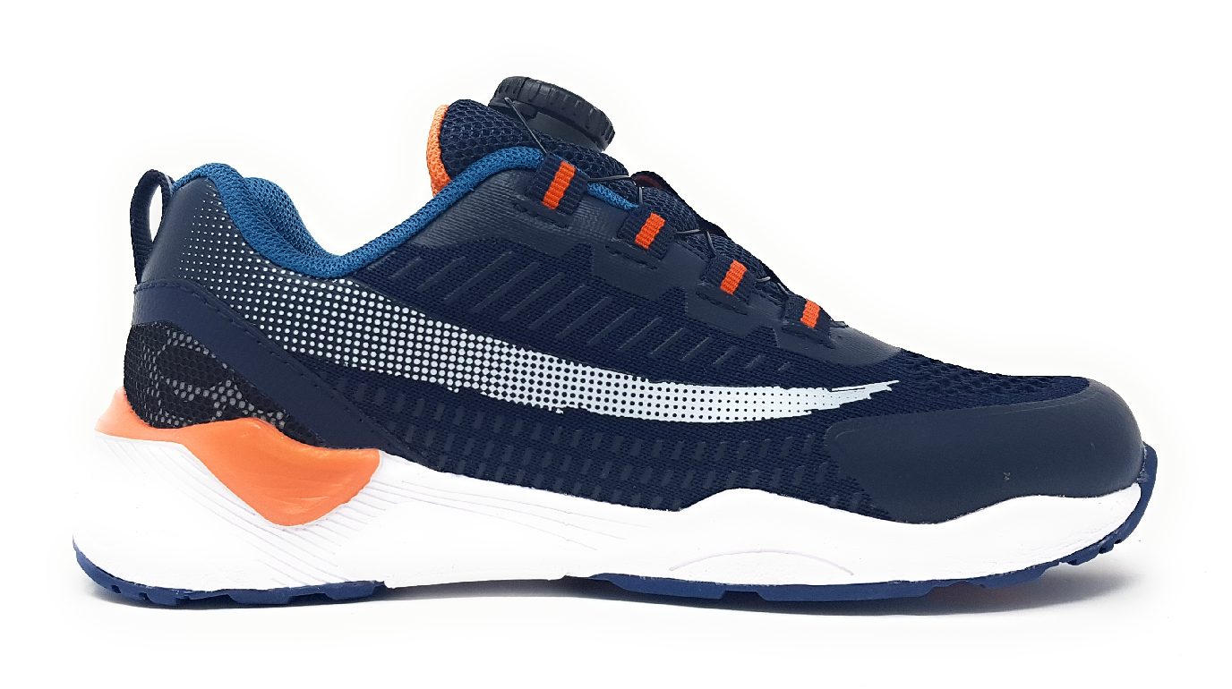 Lurchi Leuron 33-26620-42 Blau 42 dk. blue/orange