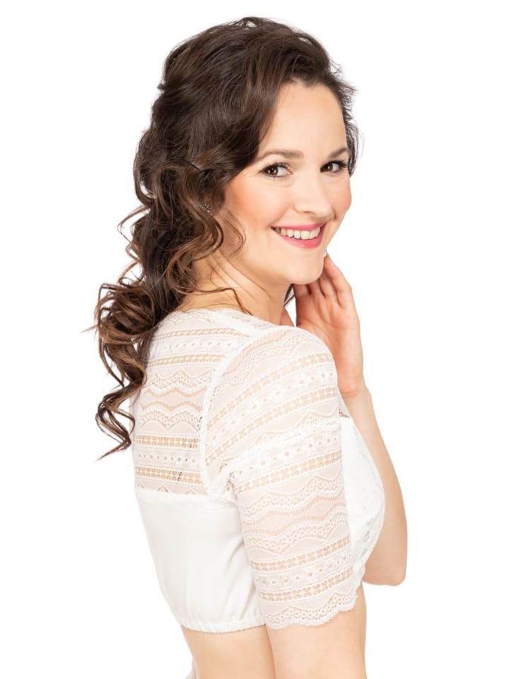 MarJo Dirndlbluse GUSTA-FINJA in offwhite günstig kaufen