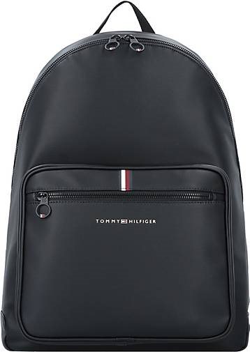 TOMMY HILFIGER TH Essential Pique Rucksack 46 cm Laptopfach
