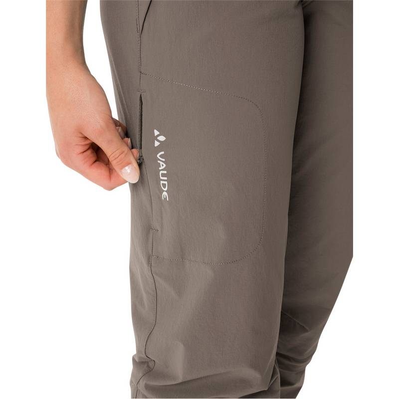VAUDE Farley Stretch Capri T-Zip III Zipphose Damen