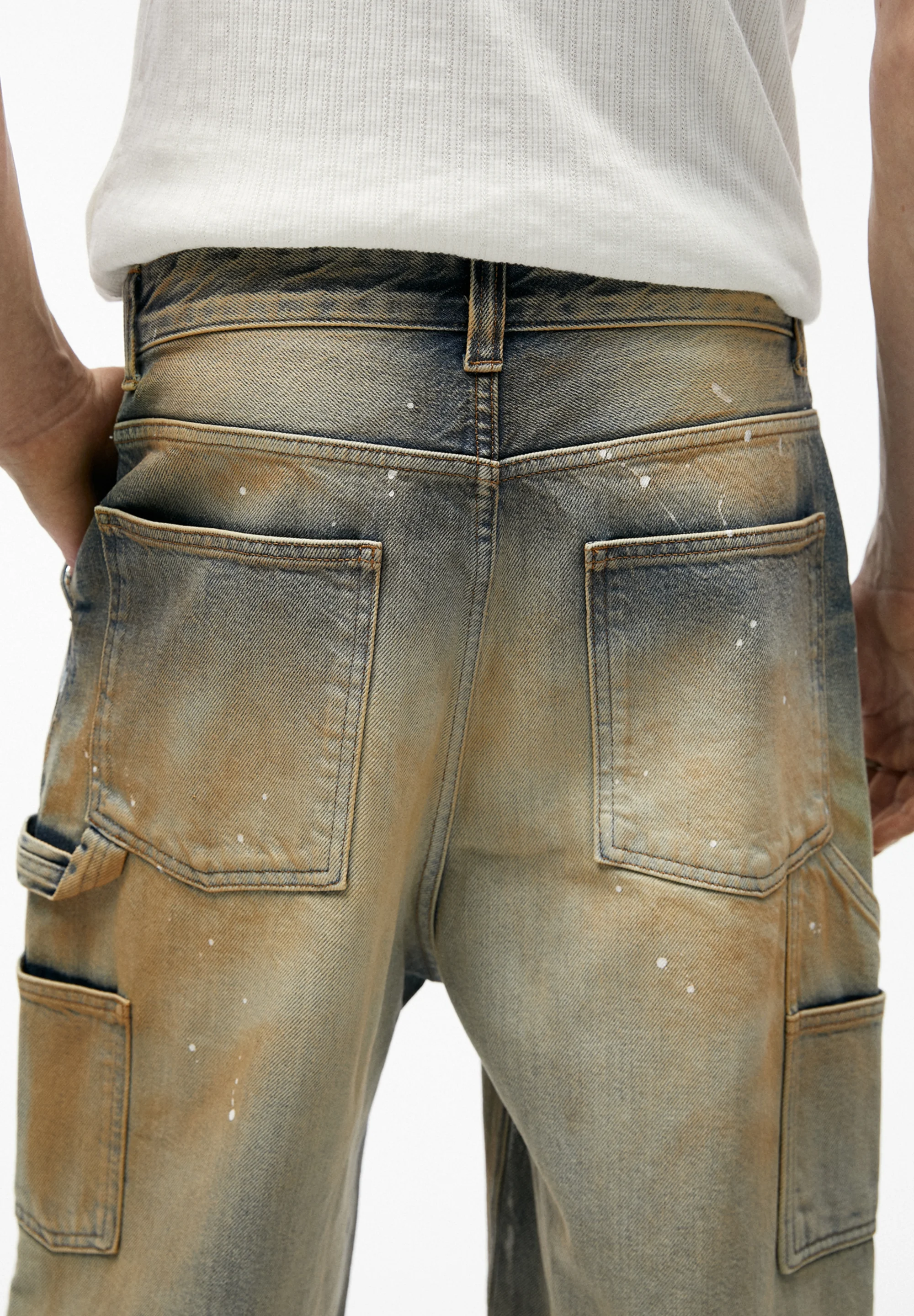 PULL&BEAR LAVADO - Vaqueros holgados