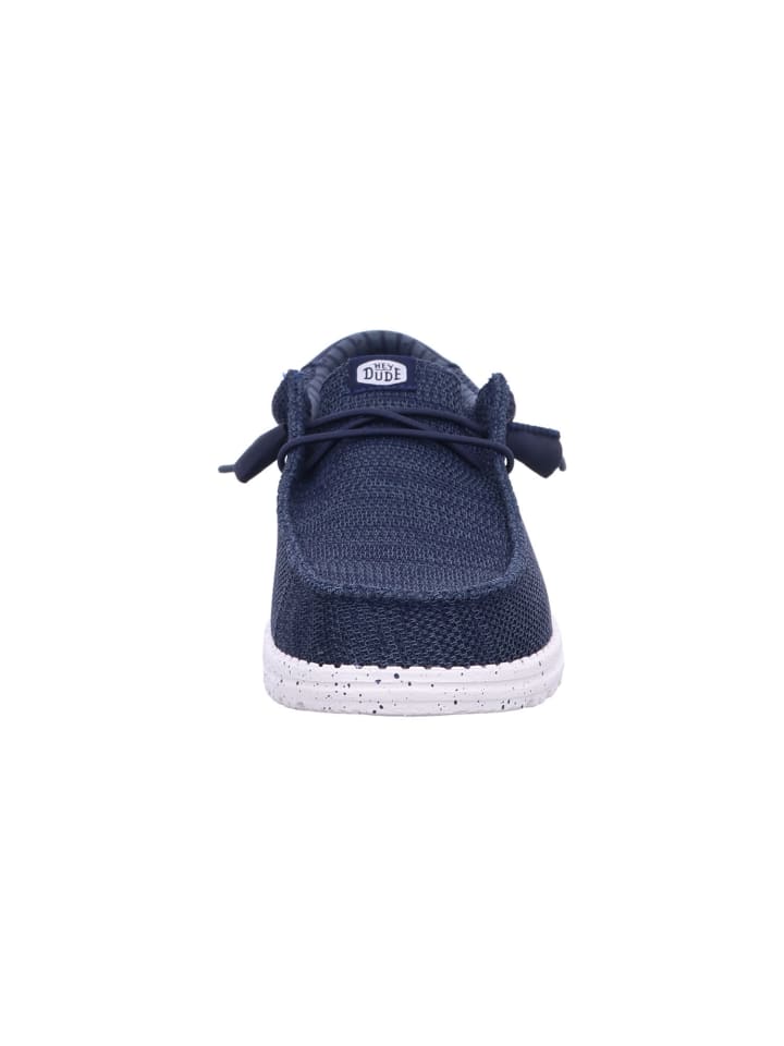 Hey Dude Herren Halbschuhe Wally in Blau günstig kaufen
