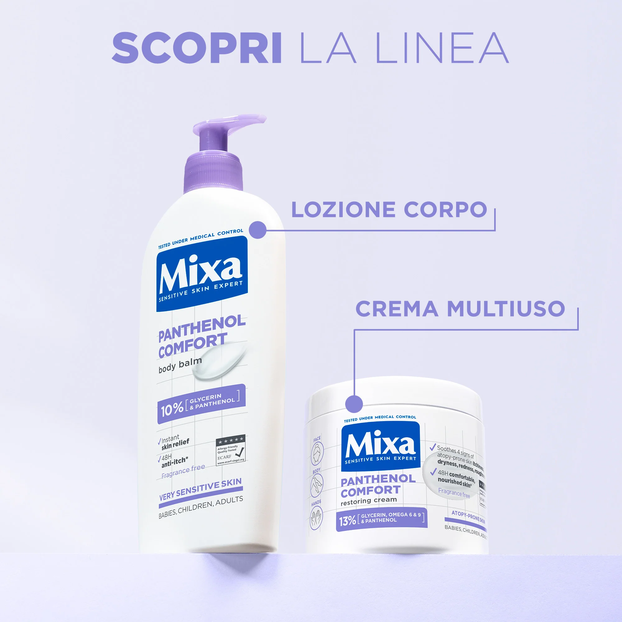 Body Panthenol Comfort - Balzam za telo - Krema za telo
