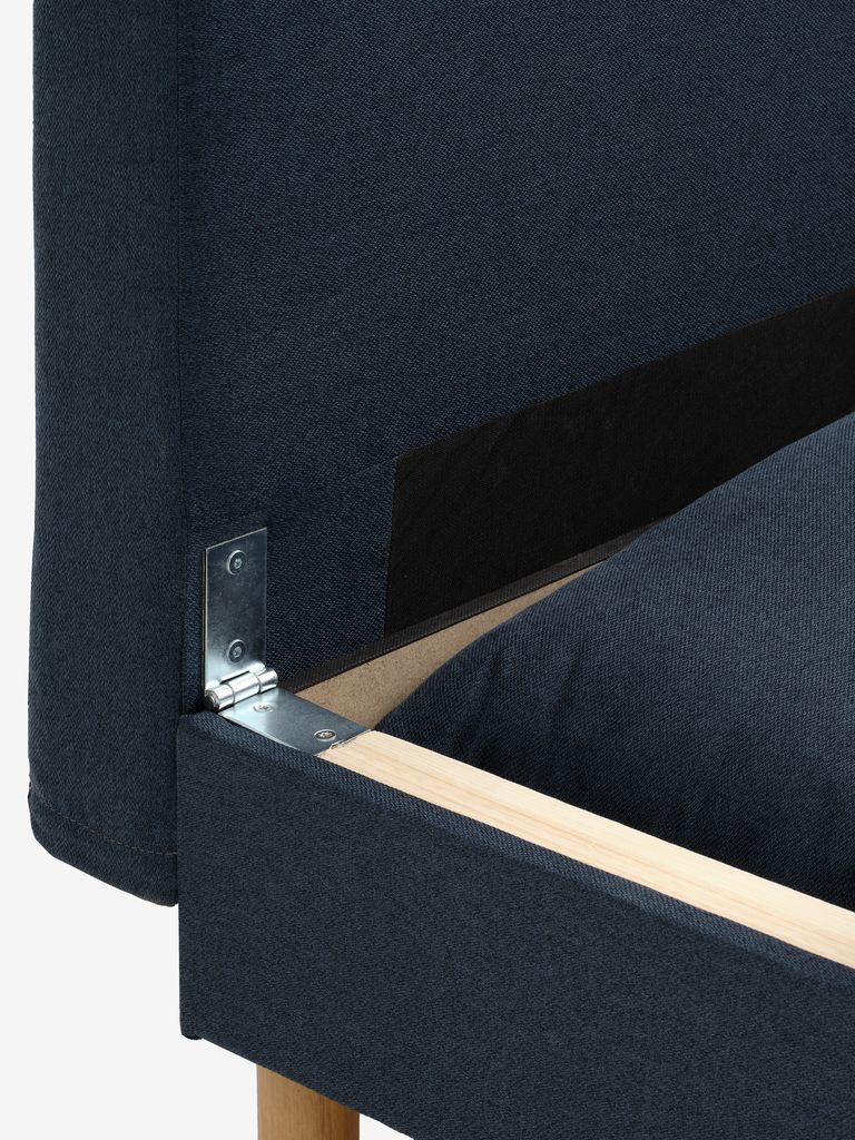 NORSMINDE Sofá cama NORSMINDE tecido azul