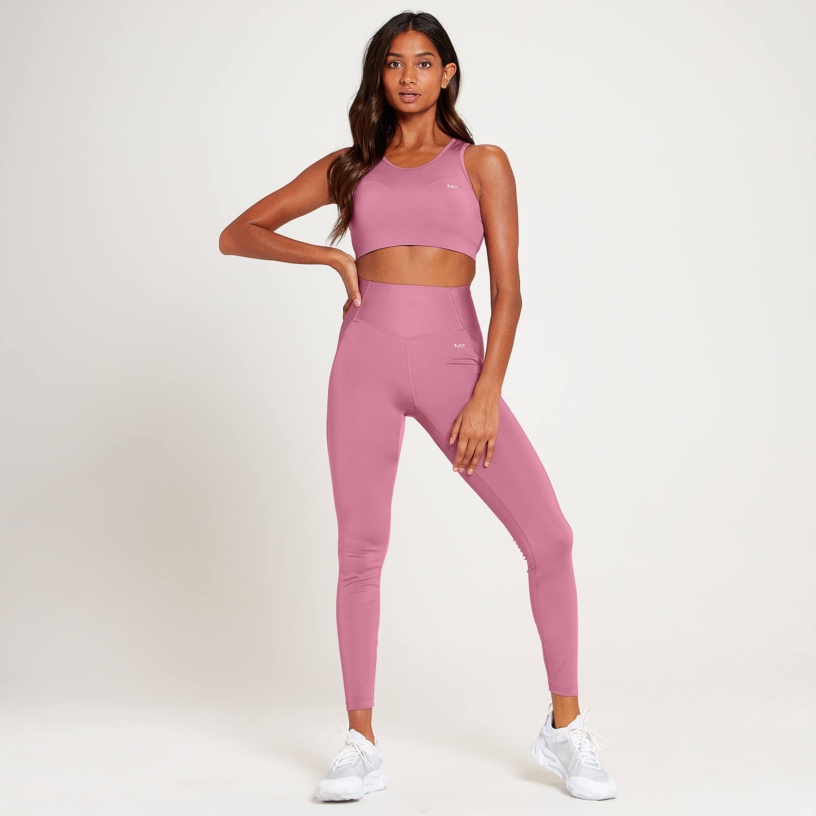 Legging découpé au laser MP Sculpt pour femmes – Mauve