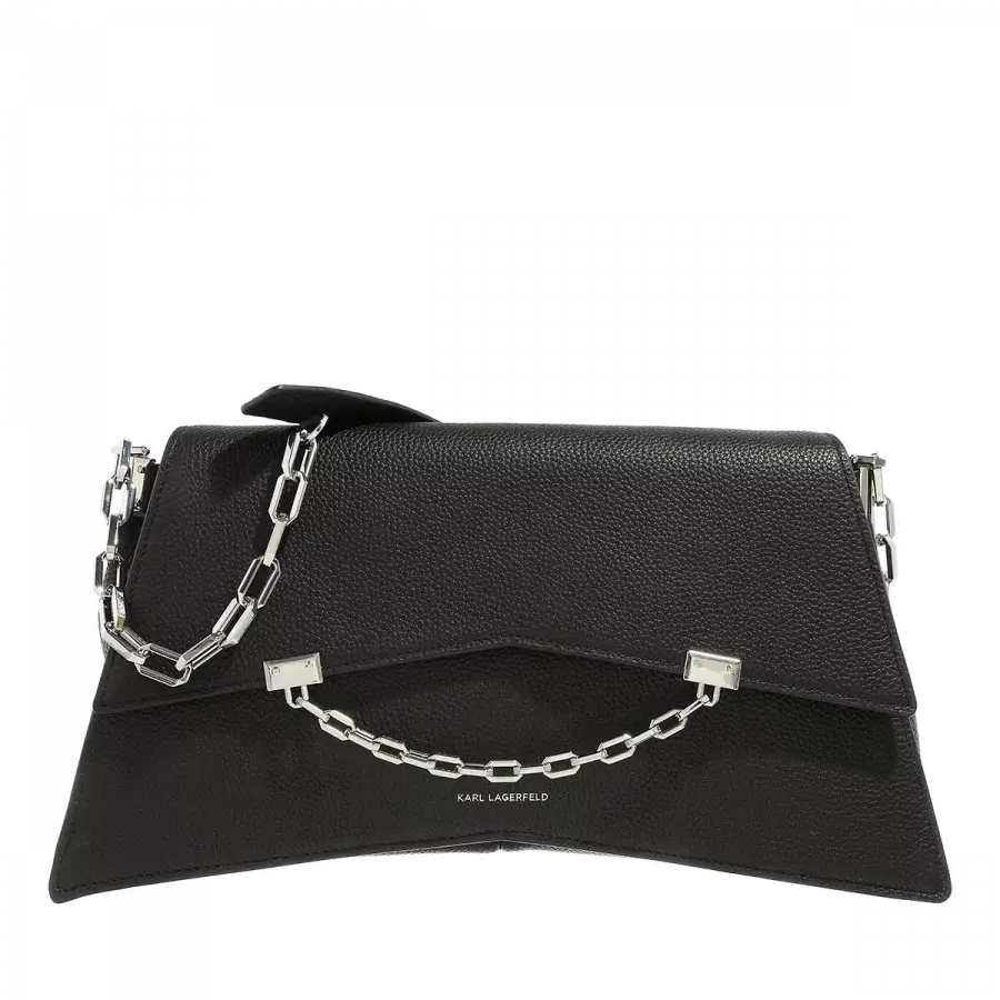 Karl Lagerfeld - Karl Lagerfeld Shoulder Bags Leder Black - schwarz