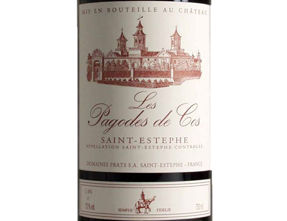 Les Pagodes de Cos 2012 Bordeaux Saint-Estèphe