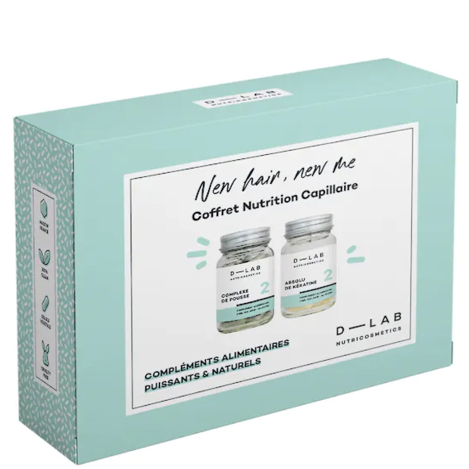 d-lab nutricosmetics New Hair New Me Coffret 2 Compléments Alimentaires Capillaire
