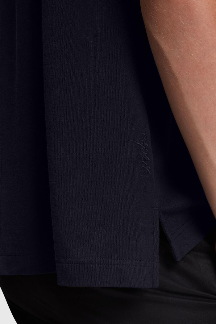 Relaxed Fit Poloshirt mit Dolphin-Badge