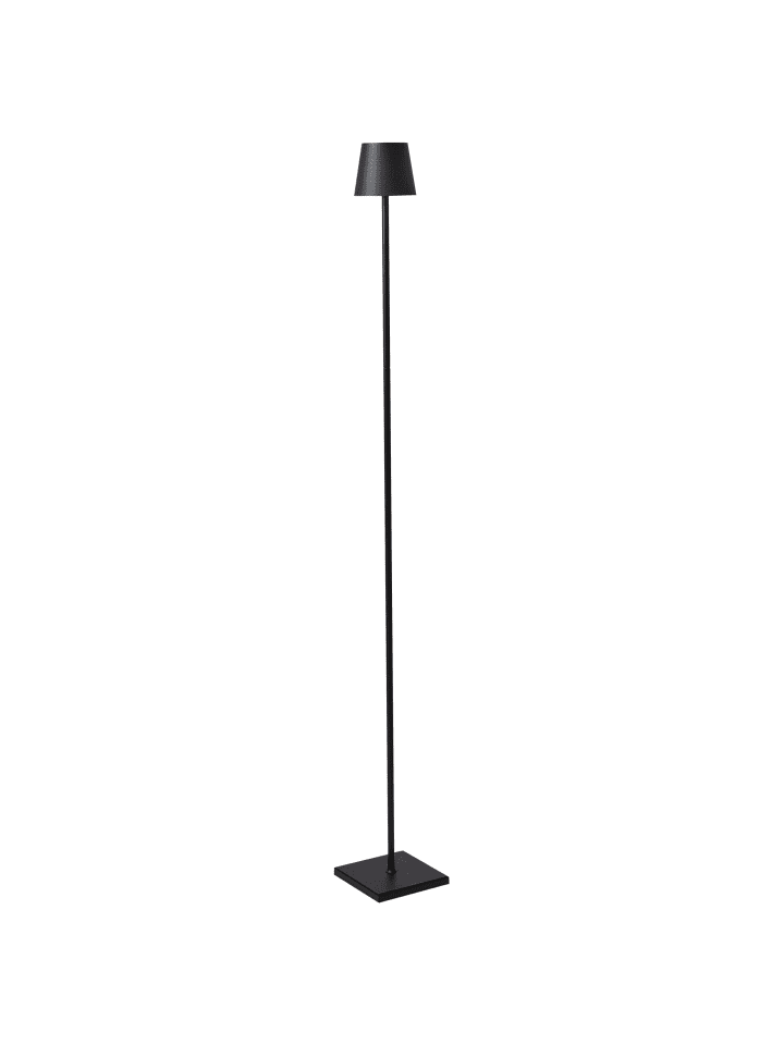Beliani Stehleuchten GAVARRESA in Schwarz - (W) 15 x (H) 131 x (L) 15 cm günstig kaufen onesize