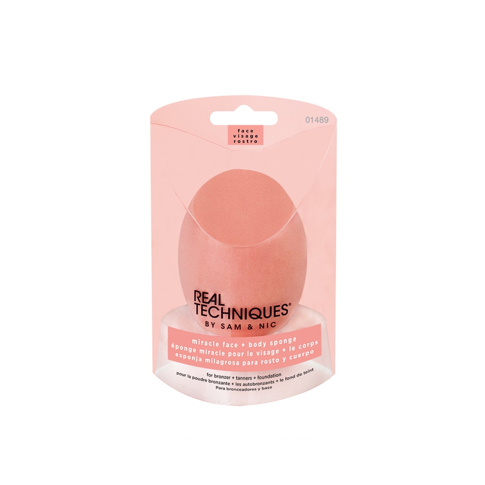Real Techniques RT - Miracle Face + Body Complexion Sponge Eponge maquillage