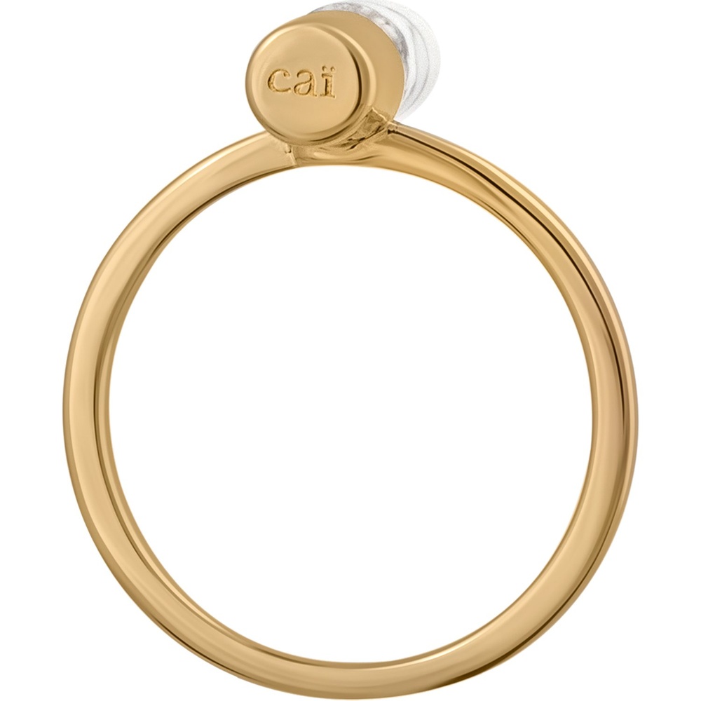 caï Bague pour femme 925 Argent or Bague